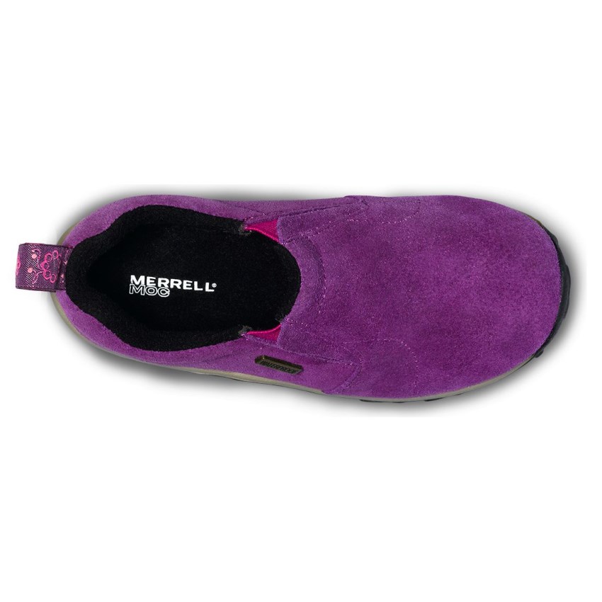 Basket Merrell Jungle Moc Frosty Waterproof Violette Enfant | I.B.JODO